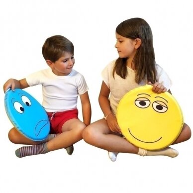 Emocijų pagalvėlės sėdėjimui ir žaidimams