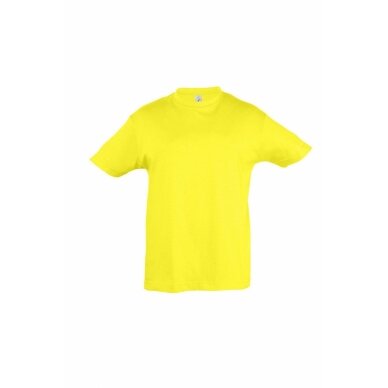 Marškinėliai vaikams apvalia apykakle (įvairių spalvų) 7
