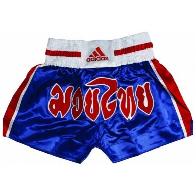 Muaythai šortai  ADIDAS mėlyna/raudona